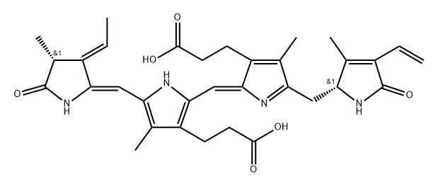 phycoerythrobilin,18097-67-1,结构式