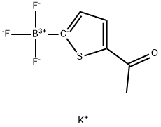 potassium (5-acetylthiophen-2-yl)trifluoroborate Struktur