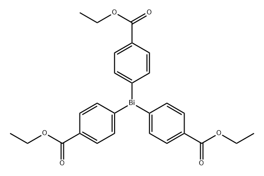 Benzoic acid, 4,4',4''-bismuthylidynetris-, 1,1',1''-triethyl ester
