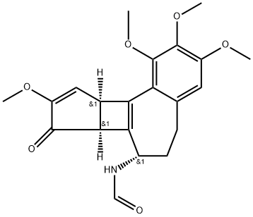 N-[(7S)-5,6,7,7bα,8,10aα-Hexahydro-1,2,3,9-tetramethoxy-8-oxobenzo[a]cyclopenta[3,4]cyclobuta[1,2-c]cyclohepten-7-yl]formamide|