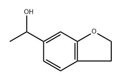 6-Benzofuranmethanol, 2,3-dihydro-α-methyl- Struktur