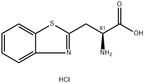 (S)-2-氨基-3-(苯并[D]噻唑-2-基)丙酸盐酸盐,1820581-64-3,结构式