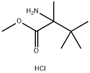 methyl 2-amino-2,3,3-trimethylbutanoate hydrochloride Structure