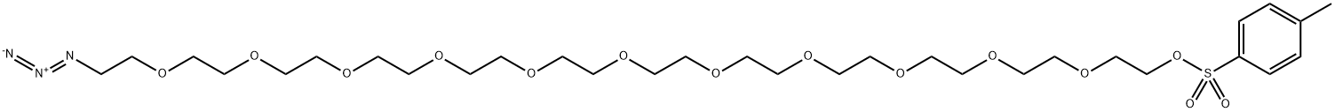 Azide-PEG12-Tos Structure