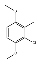 (3-chloro-4-methoxy-2-methylphenyl)(methyl)sulfane|(3-氯-4-甲氧基-2-甲基苯基)(甲基)硫烷