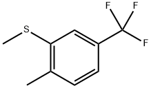 methyl(2-methyl-5-(trifluoromethyl)phenyl)sulfane Struktur