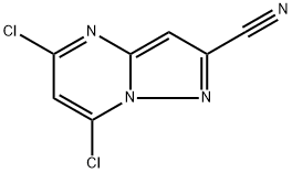 1823058-92-9 5,7-dichloropyrazolo[1,5-a]pyrimidine-2-carbonitrile