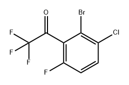 1823559-69-8 1-(2-BROMO-3-CHLORO-6-FLUOROPHENYL)-2,2,2-TRIFLUOROETHANO