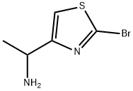 4-Thiazolemethanamine, 2-bromo-α-methyl- Structure