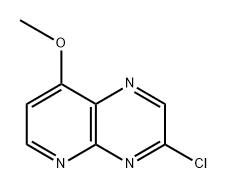 3-chloro-8-methoxypyrido[2,3-b]pyrazine 结构式