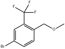 4-bromo-1-(methoxymethyl)-2-(trifluoromethyl)benzene Struktur