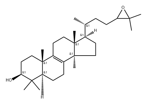 24,25-oxidolanosterol 结构式