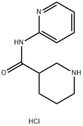 N-(pyridin-2-yl)piperidine-3-carboxamide dihydrochloride 结构式