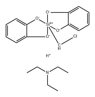 TRIETHYLAMMONIUM CHLOROMETHYLBIS(CATECHOLATO)SILICATE
