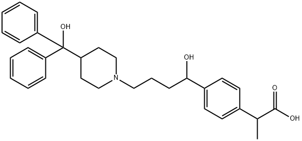 Fexofenadine EP Impurity F Structure