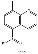 8-甲基喹啉-5-亚磺酸盐 结构式