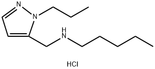 pentyl[(1-propyl-1H-pyrazol-5-yl)methyl]amine Structure