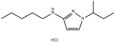 1-sec-butyl-N-pentyl-1H-pyrazol-3-amine,1855946-51-8,结构式
