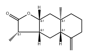 Naphtho[2,3-b]furan-2(3H)-one, decahydro-3,8a-methyl-5-methylene-, (3S,3aR,4aS,8aR,9aR)-