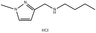 butyl[(1-methyl-1H-pyrazol-3-yl)methyl]amine Structure