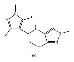 1856049-73-4 N-[(5-fluoro-1,3-dimethyl-1H-pyrazol-4-yl)methyl]-3-methoxy-1-methyl-1H-pyrazol-4-amine