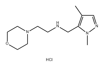 1856064-04-4 (1,4-dimethyl-1H-pyrazol-5-yl)methyl](2-morpholin-4-ylethyl)amine