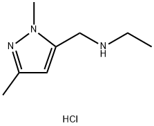 (1,3-dimethyl-1H-pyrazol-5-yl)methyl]ethylamine 结构式