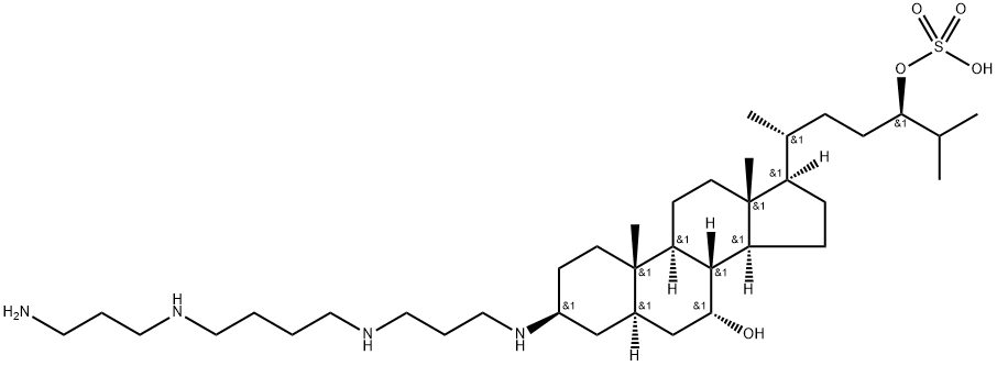 トロズスクエミン 化学構造式