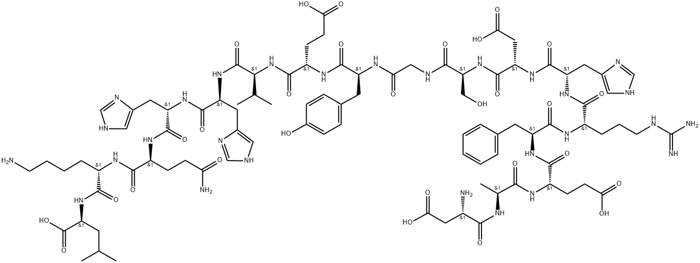 β-Amyloid (1-17) Structure
