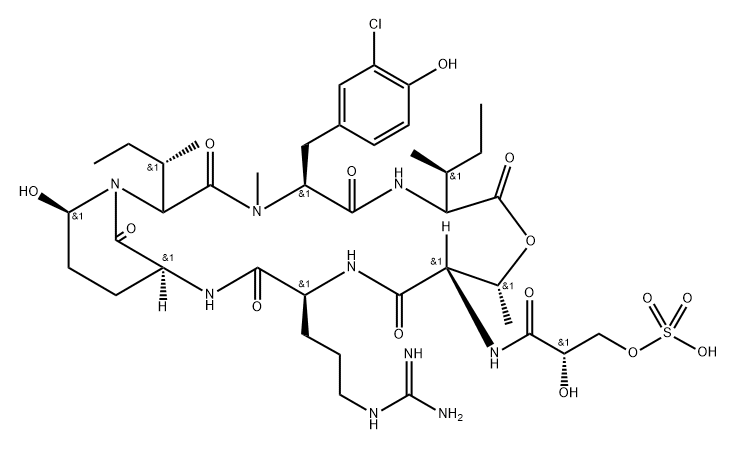 Micropeptin 478A (9CI) Structure