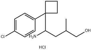 （N，N-二甲亚甲基）1-羟基西布特拉矿业氢溴酸盐 结构式