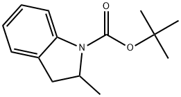 186703-98-0 N-叔丁氧羰基-2-甲基吲哚啉