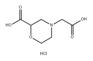 4-Morpholineacetic acid, 2-carboxy-, hydrochloride|