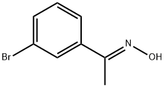 1-(3-bromophenyl)ethanone oxime Struktur