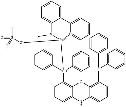 N-XantPhos Pd G4 Structure