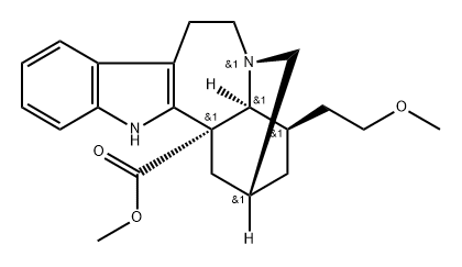 (±)-18-Methoxycoronaridine Structure