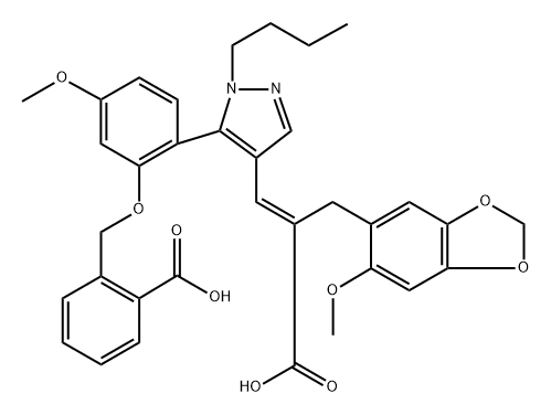 SB-234551 化学構造式