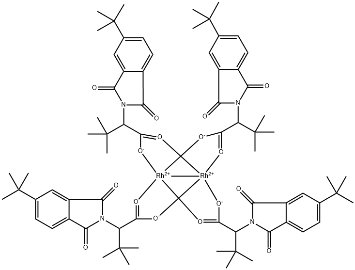 Tetrakis[5-t-butyl-phthaloyl-N-(S)-tert-leucinato]dirhodium bis(ethyl acetate) adduct  Rh2(S-tertPTTL)4 price.