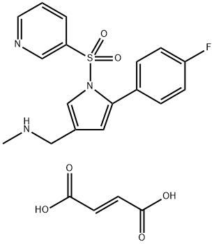 Vonoprazan Impurity 2 Fumaric acid, 1885094-63-2, 结构式
