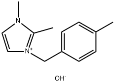 1,2-二甲基-3-[(4-甲基苯基)甲基]氢氧化物溶液, 1886013-15-5, 结构式
