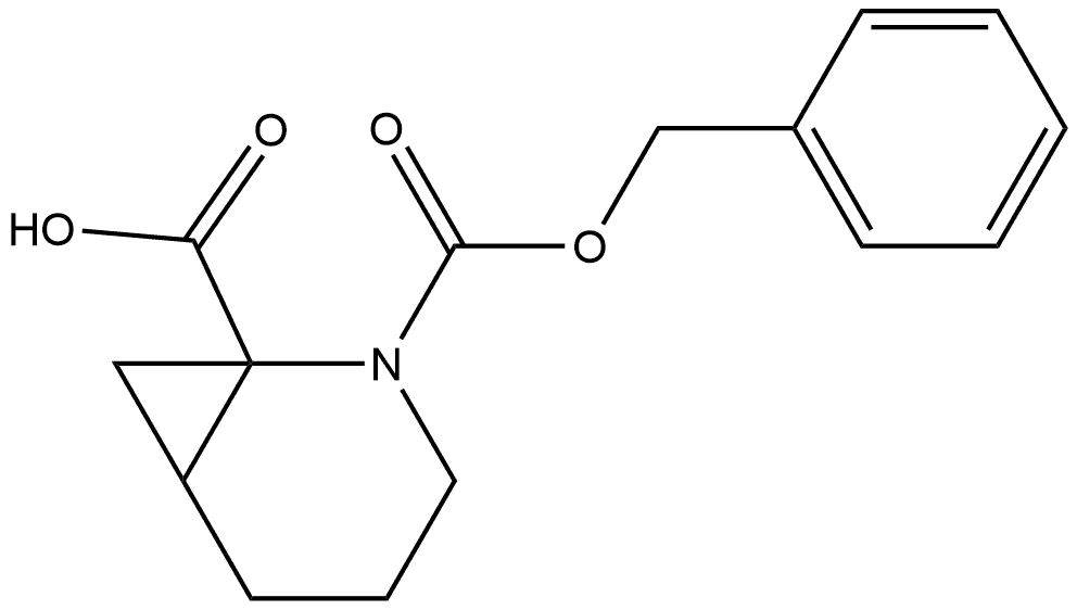 2-(Phenylmethyl) 2-azabicyclo[4.1.0]heptane-1,2-dicarboxylate,1894786-66-3,结构式