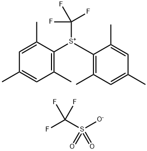 Mes-Umemoto reagent Structure
