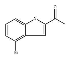 1-(4-bromo-1-benzothiophen-2-yl)ethan-1-one,1895962-77-2,结构式