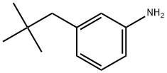 3-(2,2-Dimethyl-propyl)-phenylamine Structure
