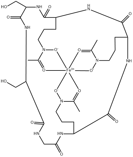 ferrichrysin Struktur