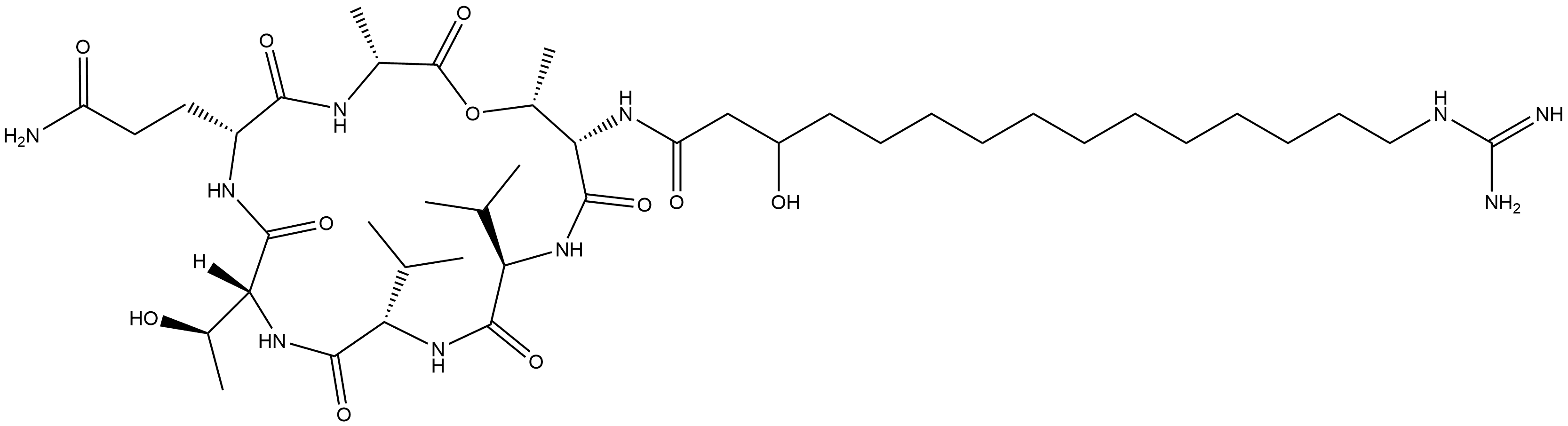 fusaricidin B Struktur