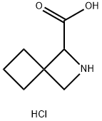 2-氮杂螺[3.3]庚烷-1-羧酸盐酸盐, 1909305-13-0, 结构式