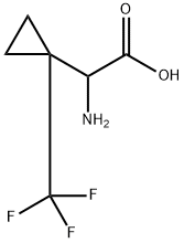 Cyclopropaneacetic acid, α-amino-1-(trifluoromethyl)-|