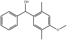 (4-methoxy-2,5-dimethylphenyl)(phenyl)methanol Struktur