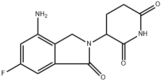 1918158-58-3 3-(4-氨基-6-氟-1-氧代异吲哚啉-2-基)哌啶-2,6-二酮
